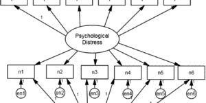 GHQ Correlated Trait, Correlated Methods model